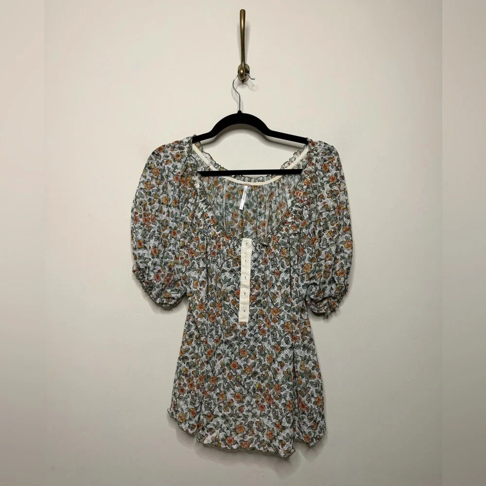 Free People Astra Peasant Top